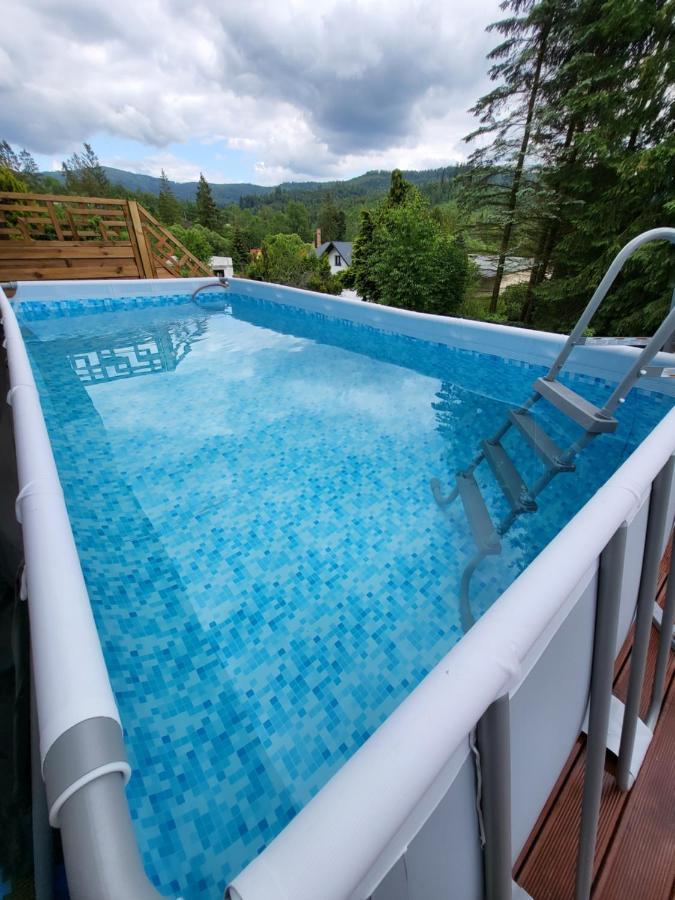 Apartamenty Willa Naskarpie Jacuzzi Sauna Basen ヴィスワ エクステリア 写真